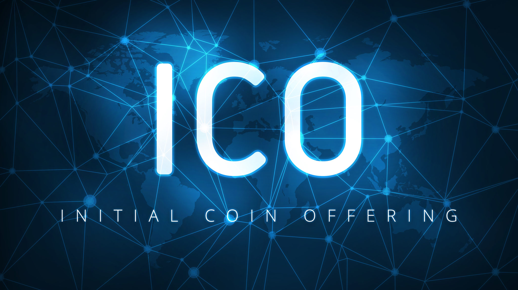ICO initial coin offering banner
