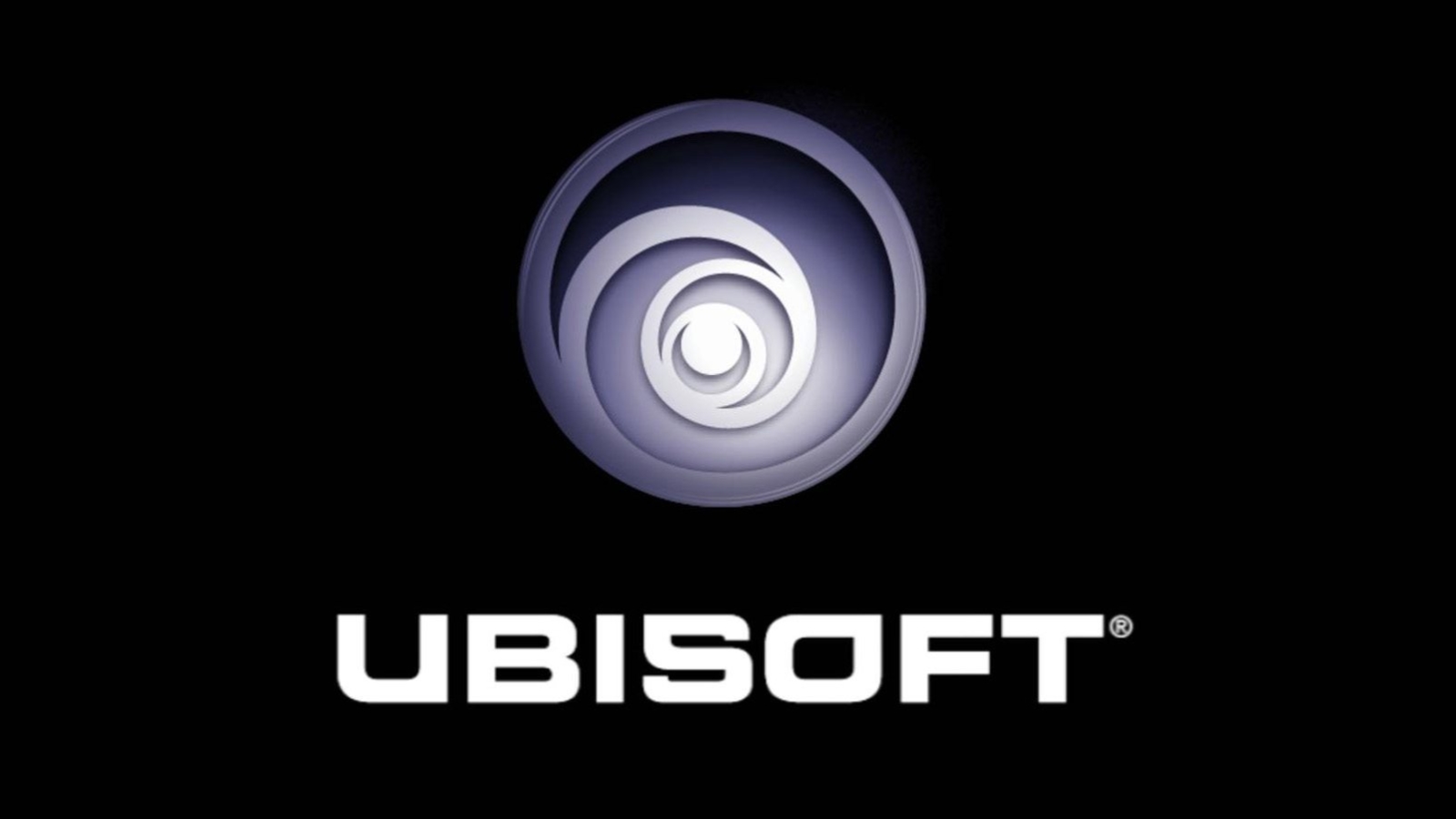 логотип ubisoft на черном фоне