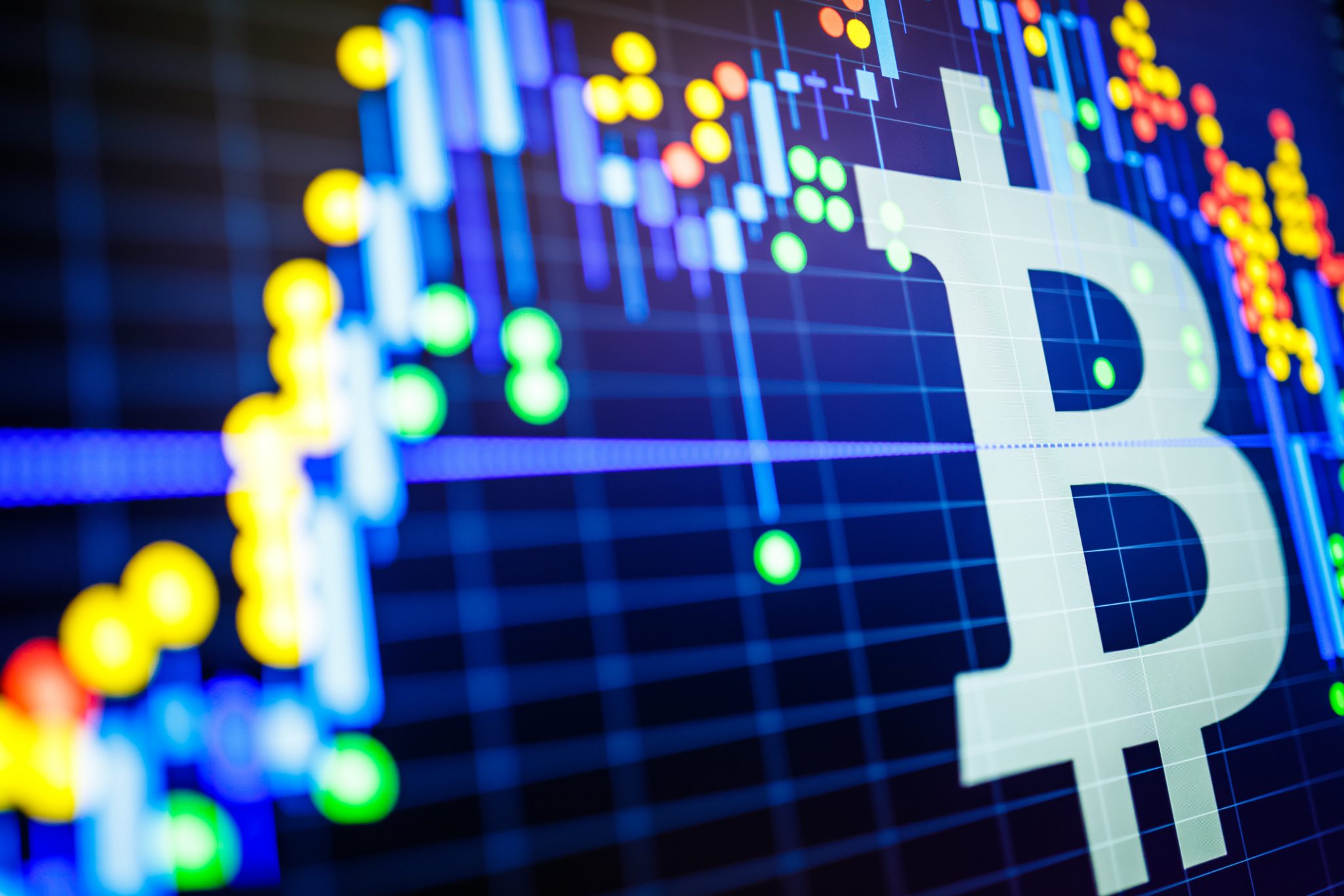 Stock Market Data and Bitcoin Symbol