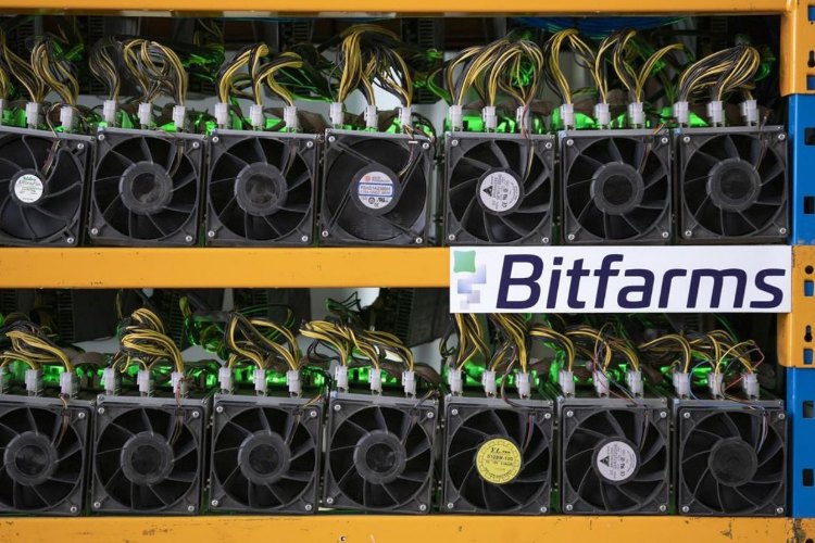 Компания Bitfarms существенно увеличила объем добычи биткоина