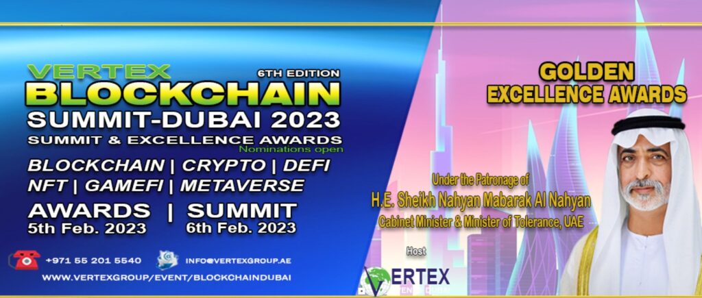 Vertex Blockchain Summit Dubai 2023