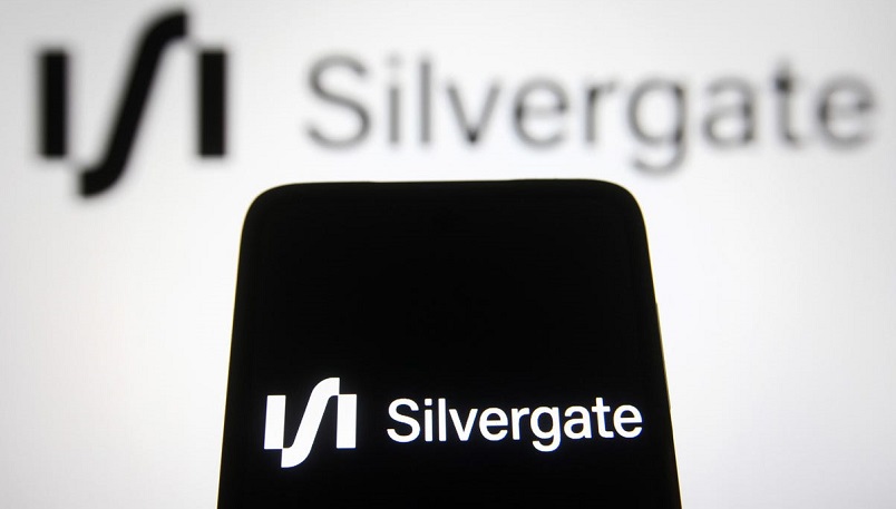 Стоимость акций Silvergate обвалилась почти на 50%