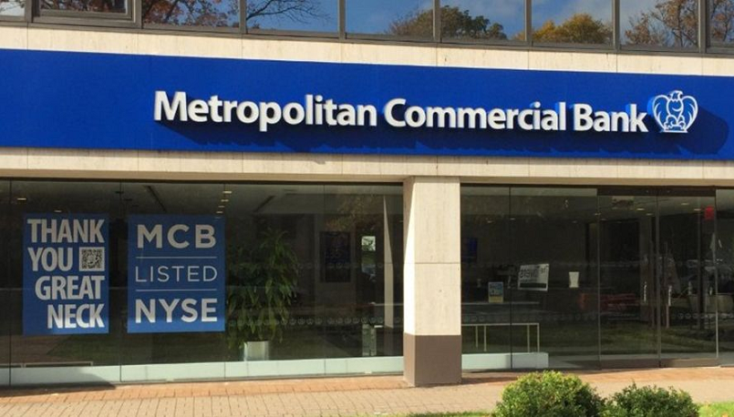 Metropolitan Commercial Bank уходит из криптоиндустрии