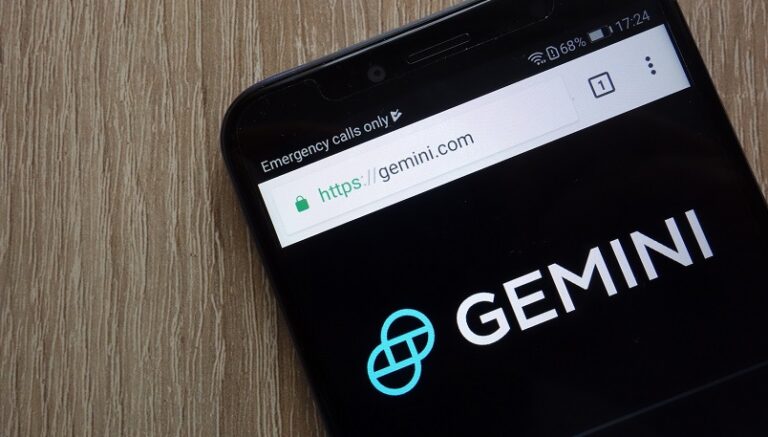 На бирже Gemini резко упал объем торгов
