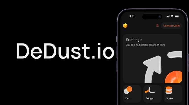 Биржа DeDust.io планирует раздать токенов на миллион