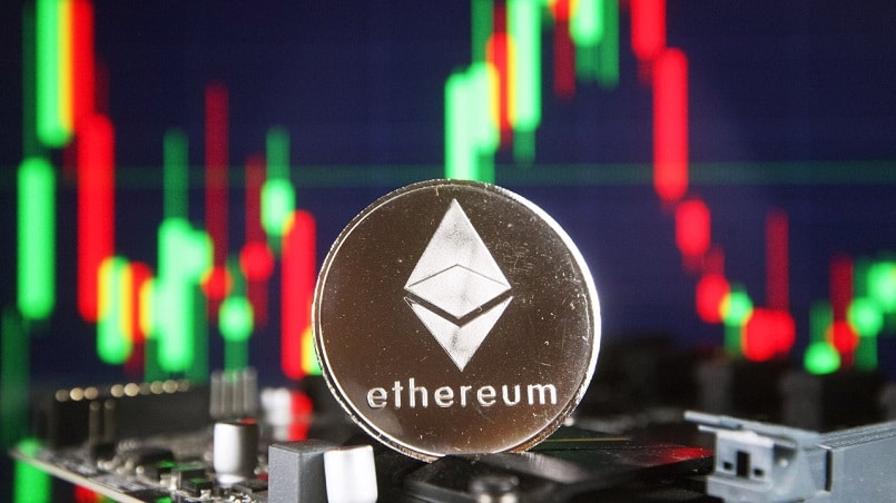 После перехода на PoS Ethereum снизился на 44% относительно биткоина