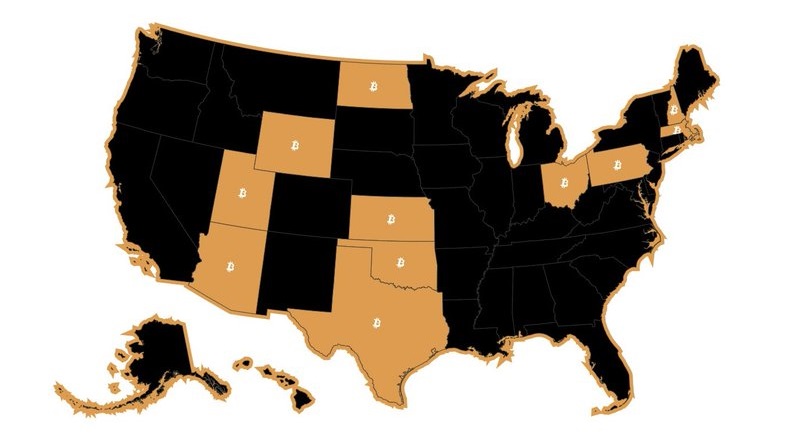 В США среди штатов началась гонка биткоин-резервов
